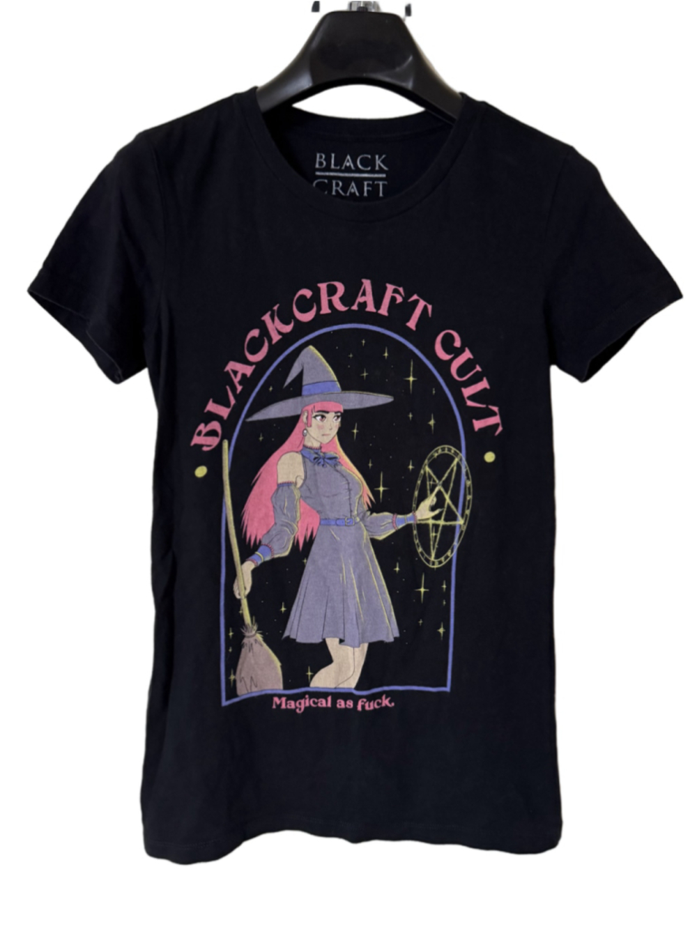 Blackcraft Cult Women’s Magical As Fu*k Witchy Graphic Shirt Sz Small